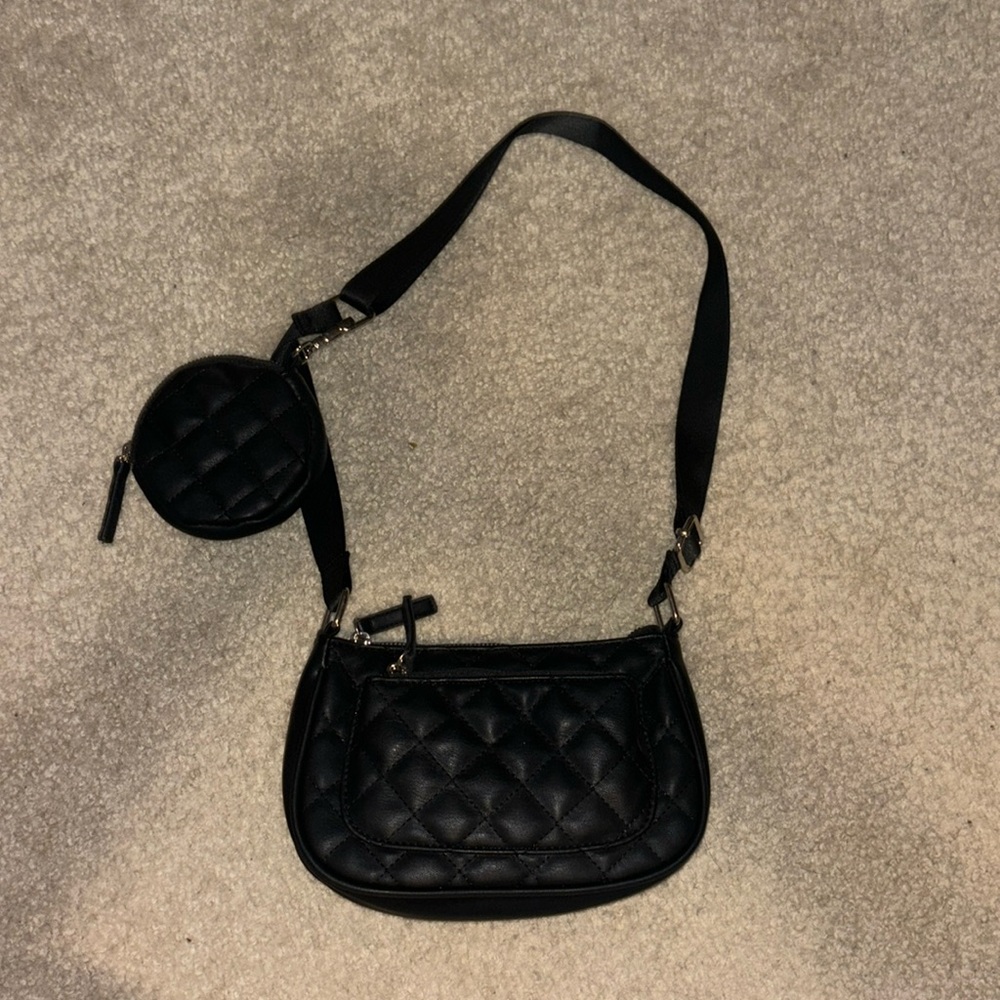 Crossbody bag with pouch
